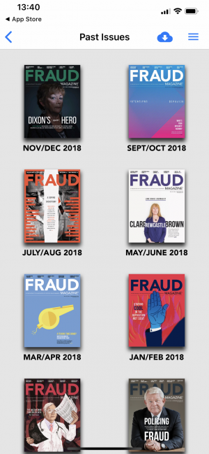 fraud magazine con twixl